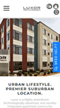 Mobile Screenshot of luxorapartments.com